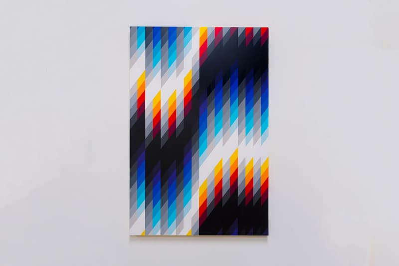 felipe pantone dynamic phenomena magda danysz gallery exhibition paris france art artwork sculpture installation