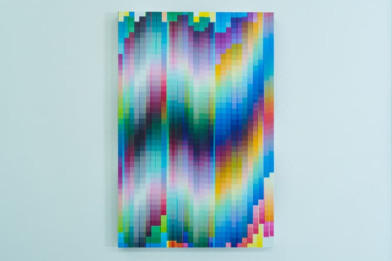 felipe pantone dynamic phenomena magda danysz gallery exhibition paris france art artwork sculpture installation