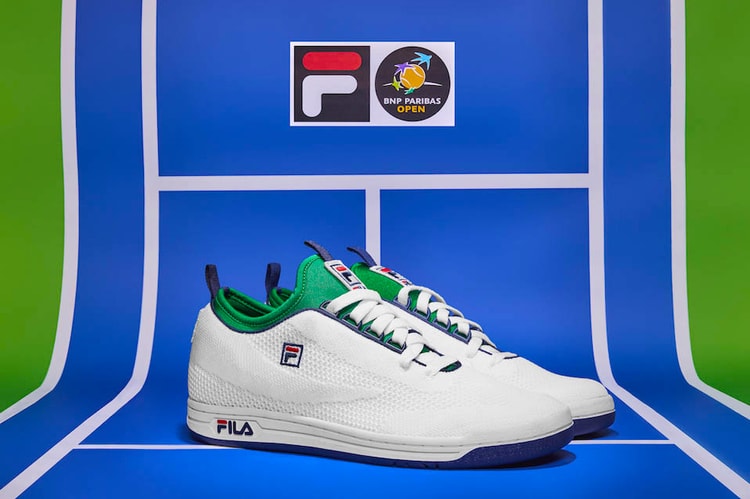 FILA Releases BNP Paribas Open Original Tennis 2.0 Knit Model & Drifter Slides