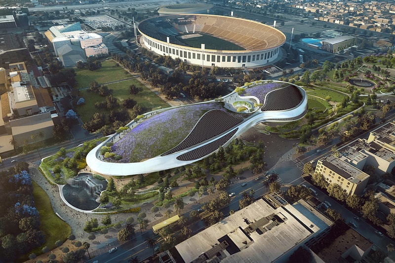 George Lucas Las Angeles Museum MAD Renders break ground march 2018 construction