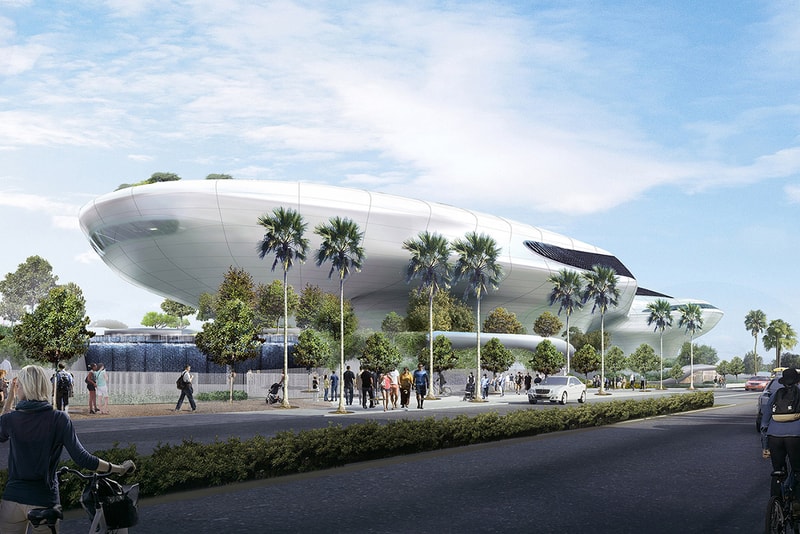 George Lucas Las Angeles Museum MAD Renders break ground march 2018 construction