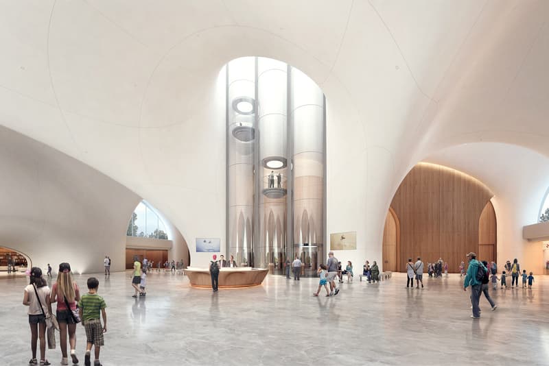George Lucas Las Angeles Museum MAD Renders break ground march 2018 construction