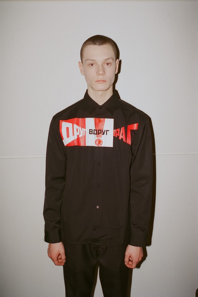 Gosha Rubchinskiy 032c magazine fall/winter 2018 interview collection runway presentation russia adidas looks styling