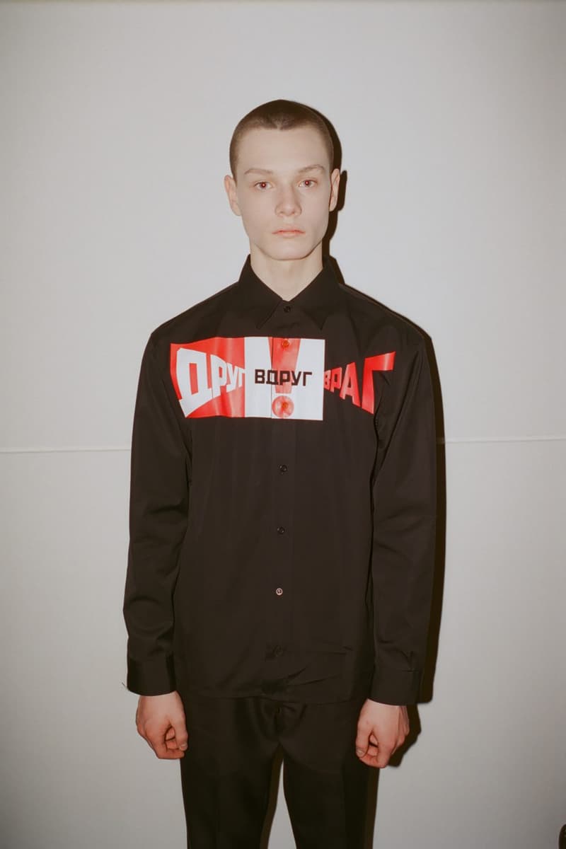 Gosha Rubchinskiy 032c magazine fall/winter 2018 interview collection runway presentation russia adidas looks styling