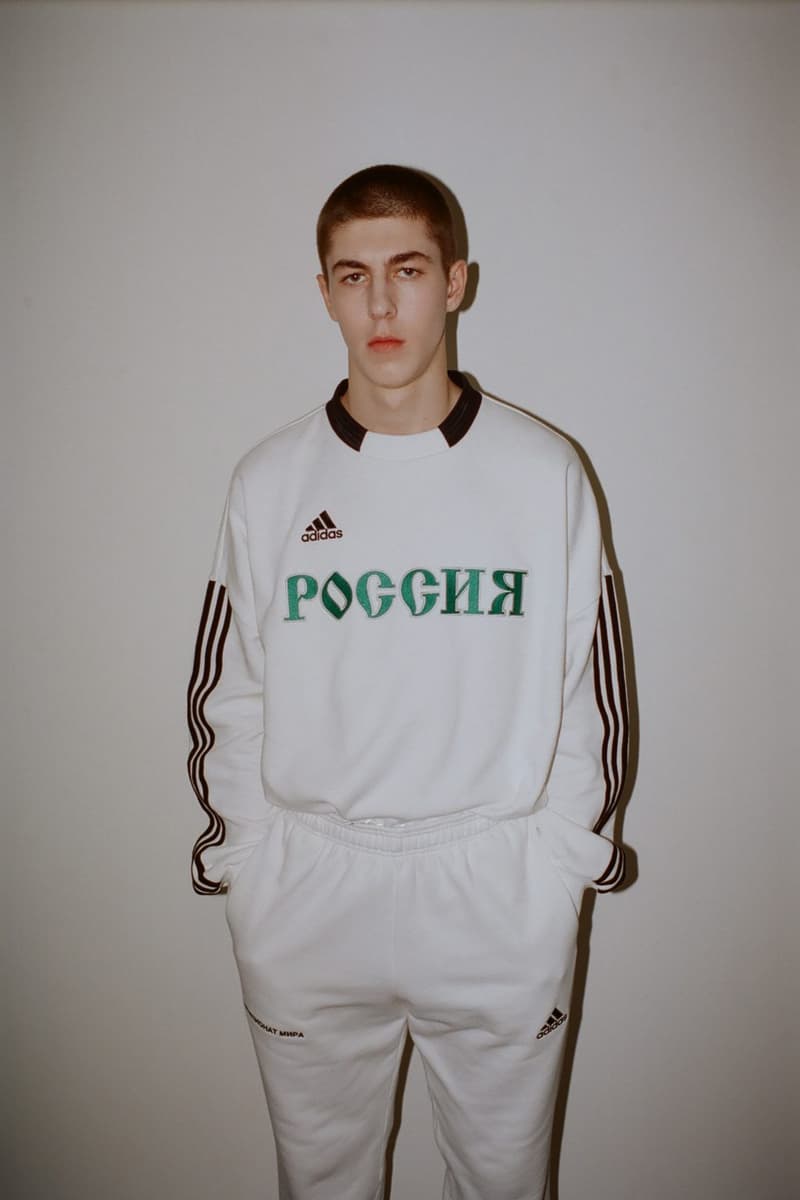 Gosha Rubchinskiy 032c magazine fall/winter 2018 interview collection runway presentation russia adidas looks styling