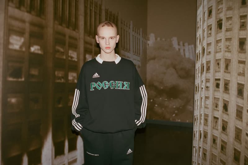 Gosha Rubchinskiy 032c magazine fall/winter 2018 interview collection runway presentation russia adidas looks styling