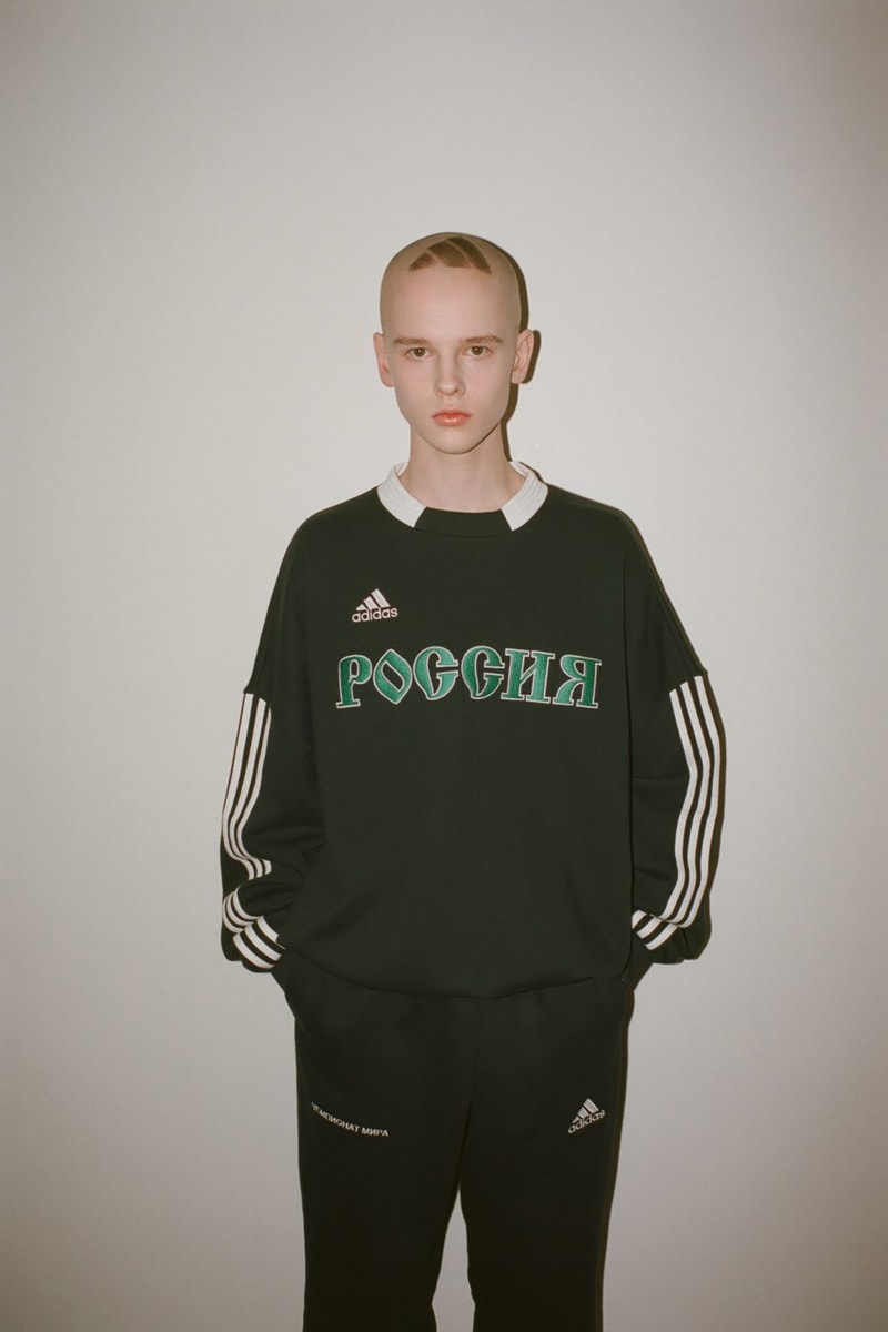 Gosha Rubchinskiy 032c magazine fall/winter 2018 interview collection runway presentation russia adidas looks styling