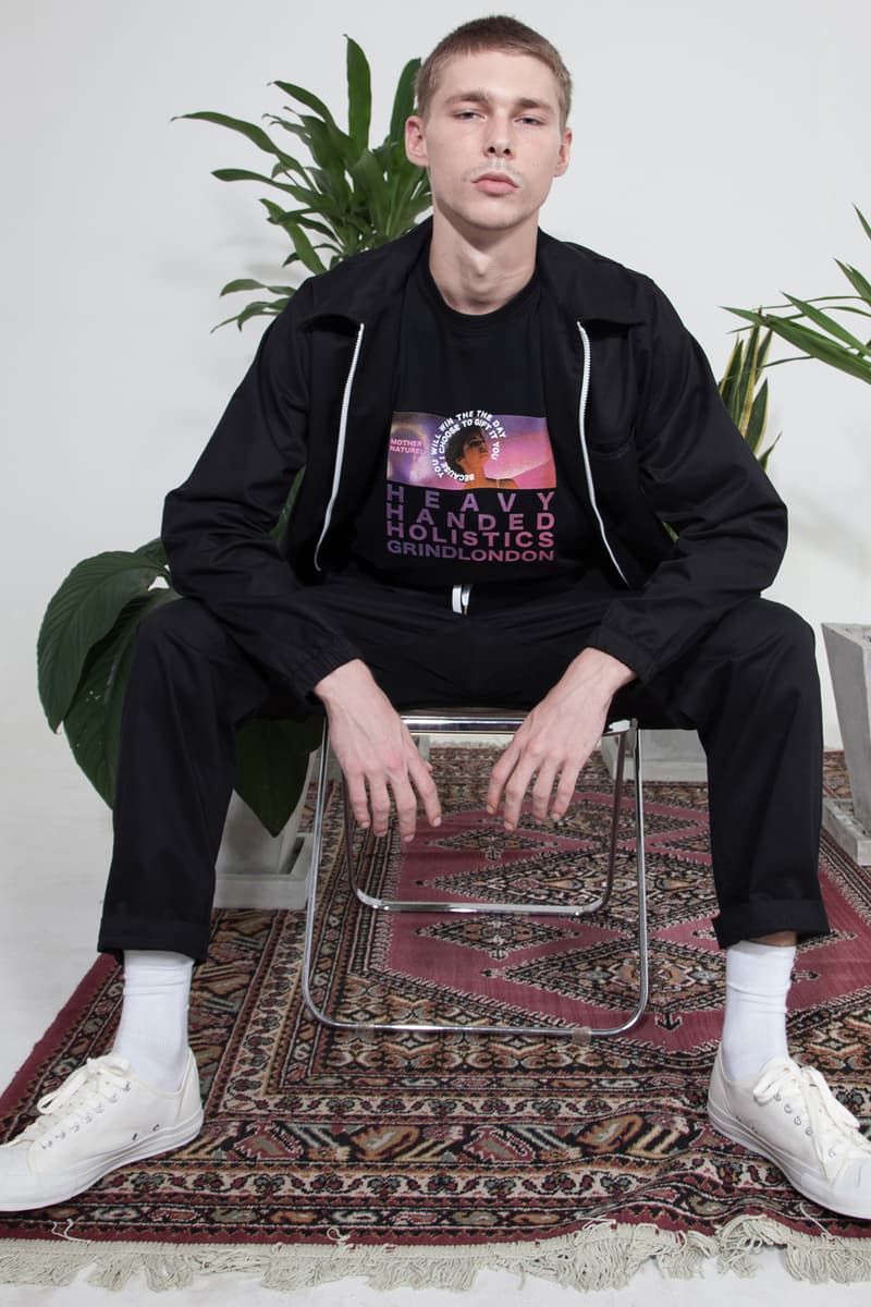 Grind London Wellness Spring/Summer 2018 fashion streetwear British label lookbooks Collections