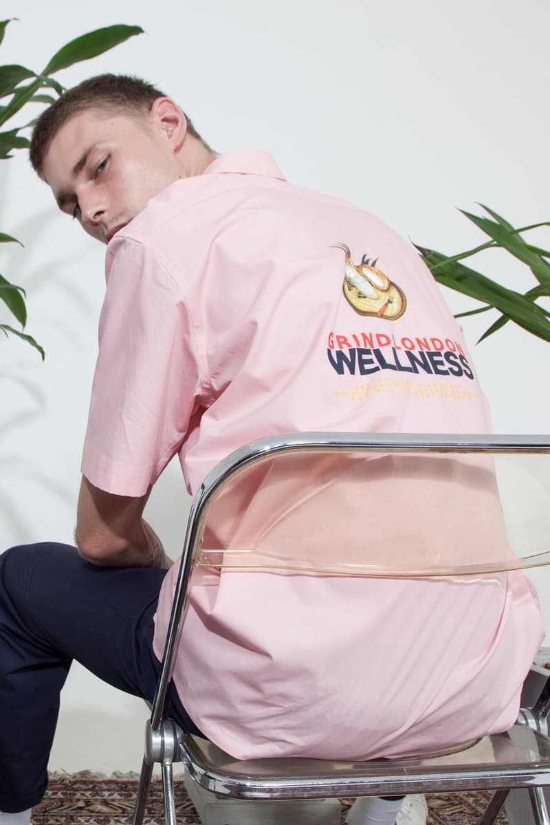 Grind London Wellness Spring/Summer 2018 fashion streetwear British label lookbooks Collections