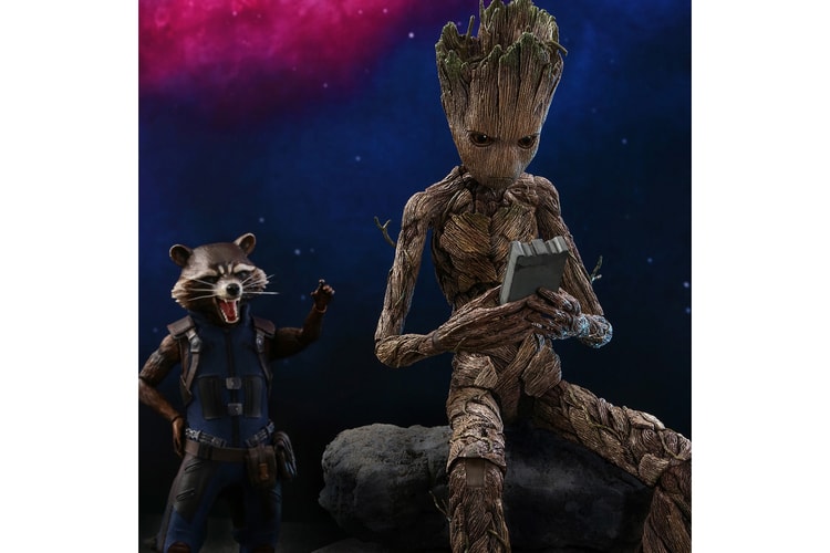 Hot Toys Reveals Action Figures for Groot & Rocket From 'Avengers: Infinity War'