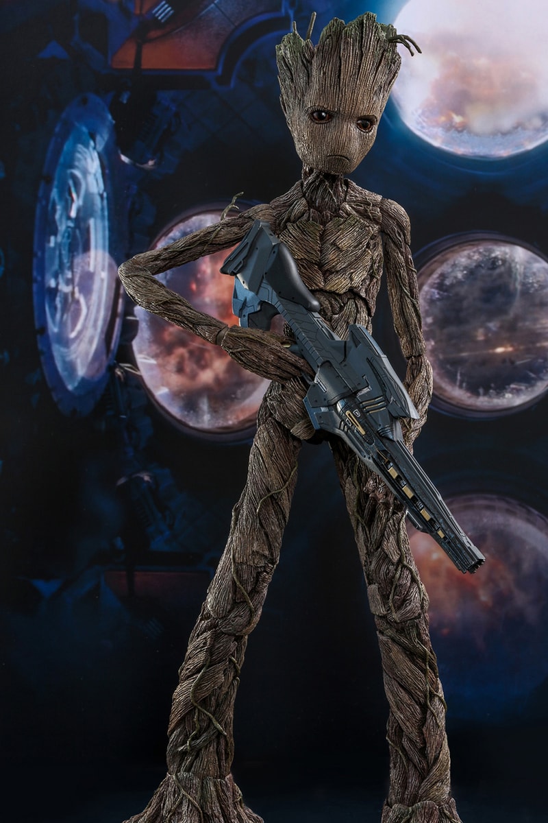 Hot Toys Groot Rocket Guardians of the Galaxy Avengers: Infinity War