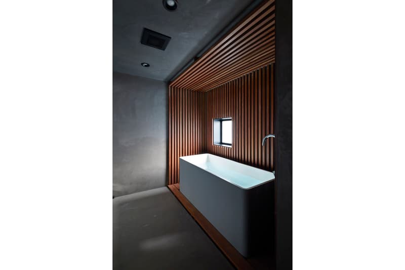 Guest House Blue Architecture Design Studio Kyoto Japan Wooden Interior Exterior Garden B.L.U.E. modern tradtional japanese interior inspiration