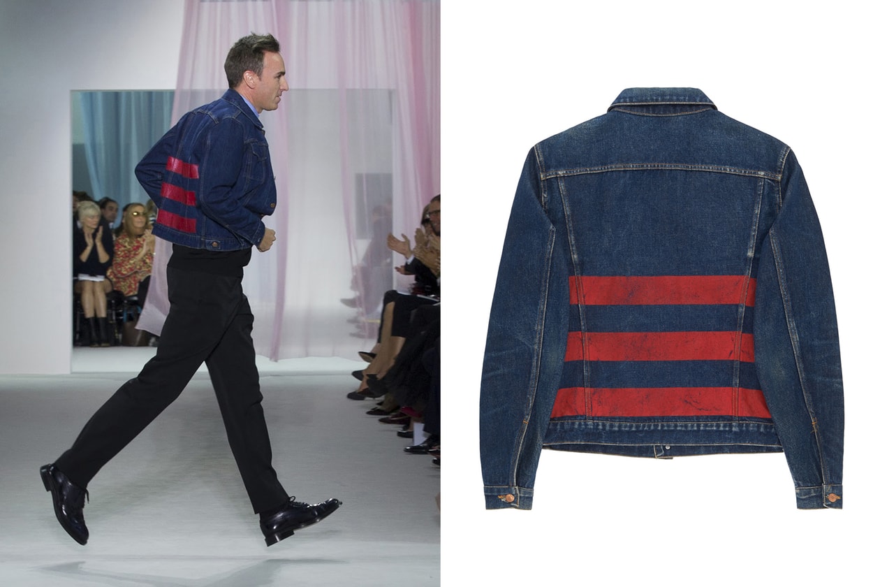 Helmut Lang denim jeans at ENDYMA's showroom. Petros Toufexis
