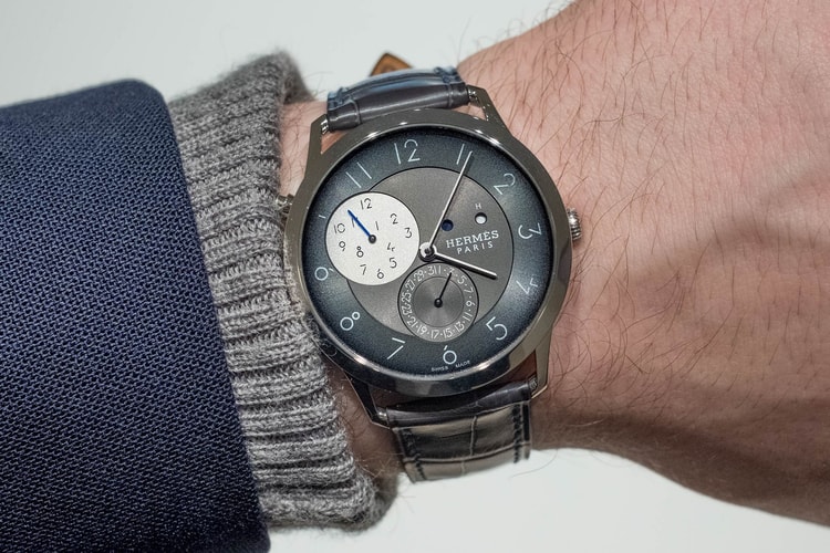 Hermés Updates Its Slim d'Hermés Watch With New GMT Function