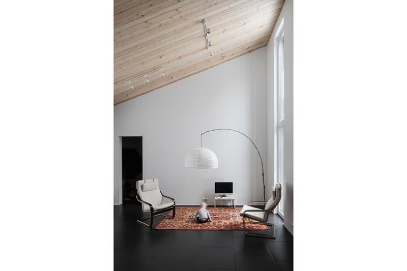 House in Roschino Ab Chvoya Vyborgsky District Russia Snow Forest Wood Interior Exterior Design Architecture Firm Cabin