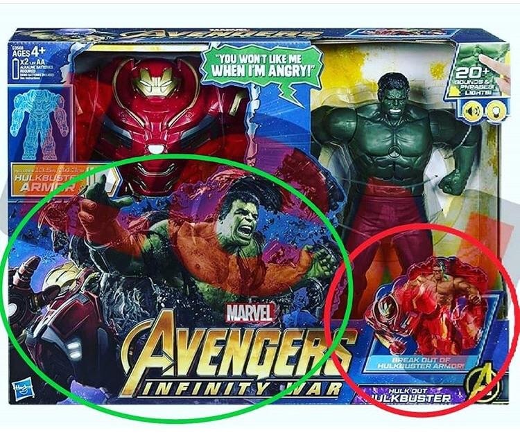 Hulkbuster Avengers Infinity War The Hulk Bruce Banner Iron Man Tony Stark Marvel Toys Spoiler Movies