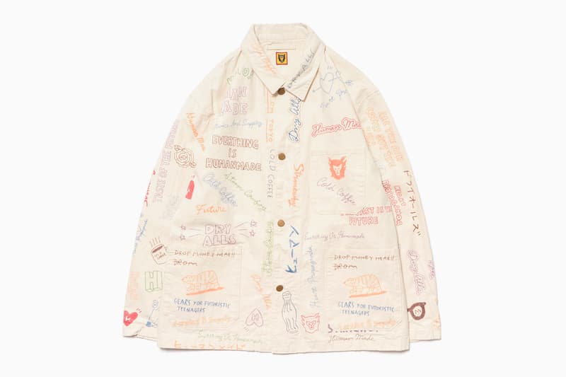 HUMAN MADE Spring Summer 2018 Collection Memorial Jacket release info