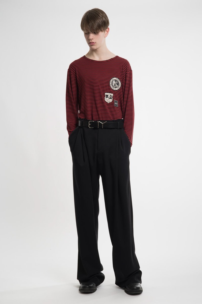 Hyein Seo Spring Summer 2018 Collection Lookbook Mens Release T-shirt Sweatshirt Lab Coat Clutch Cross Bag Denim Pants Hoodie Bomber Necklace Badge Pin