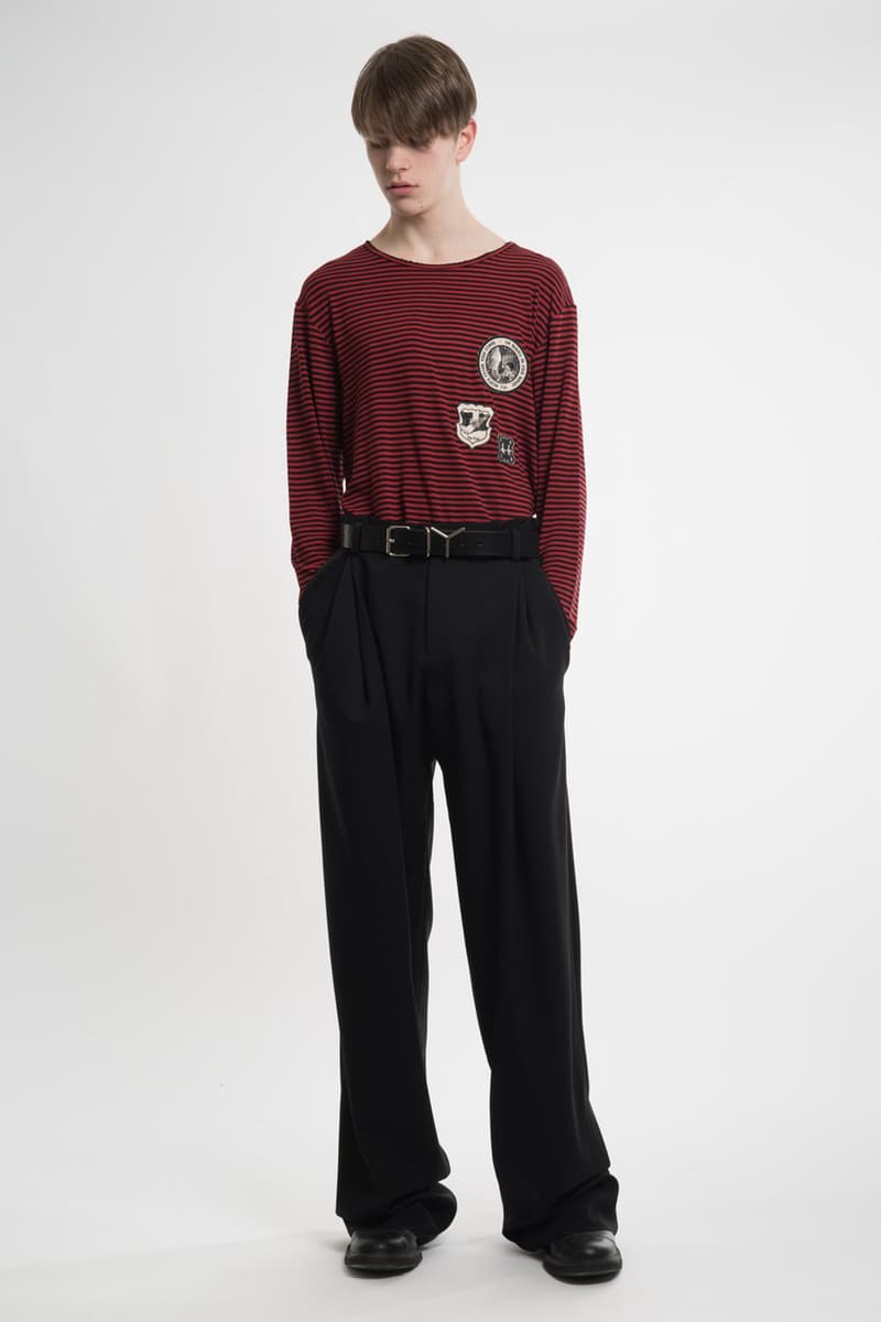 Hyein Seo Spring Summer 2018 Collection Lookbook Mens Release T-shirt Sweatshirt Lab Coat Clutch Cross Bag Denim Pants Hoodie Bomber Necklace Badge Pin