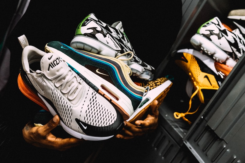 nike air max day 2018 swoosh god filayyyy new york city nyc headquarters hq office manhattan sean wotherspoon 97/1 acronym vapormax moc 270 assault animal pack 1 95 97 180 93 basketball court sneakers footwear kicks shoes