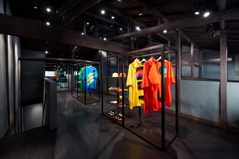 Issey Miyake Store Kyoto Japan HOMME PLISSÉ Issey Miyake BAO BAO Issey Miyake clothing accessories