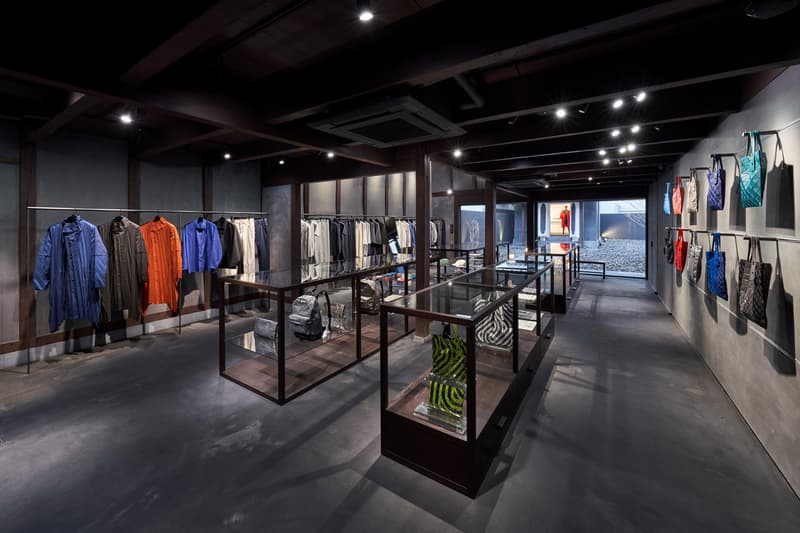 Issey Miyake Store Kyoto Japan HOMME PLISSÉ Issey Miyake BAO BAO Issey Miyake clothing accessories