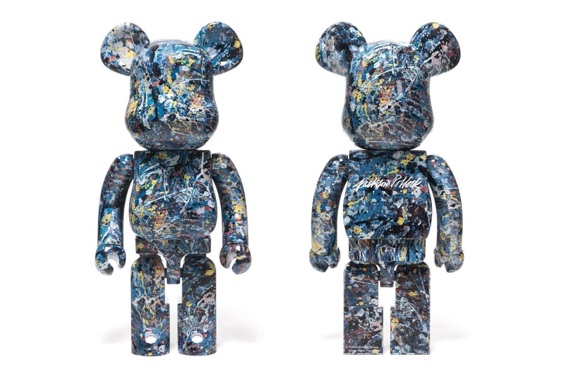 Jackson Pollock BE@RBRICK 1000% Medicom Toy Release purchase buy price