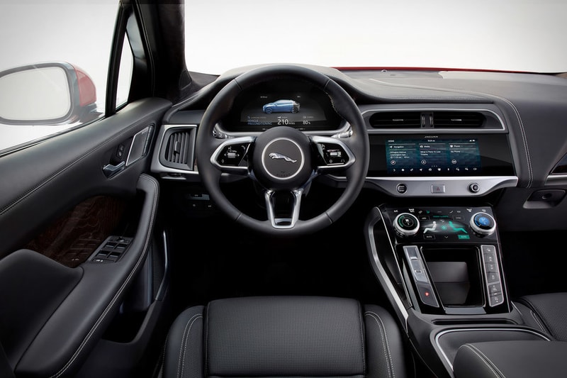 Jaguar I-Pace Electric SUV Tesla Model X Automotive Cars Infotainment System