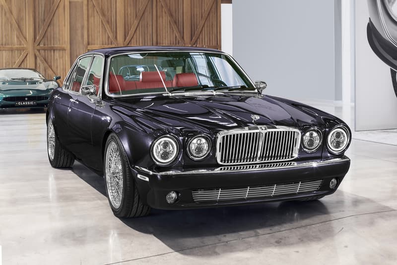 Jaguar XJ Series III Custom Iron Maiden Nicko McBrain Purple cars