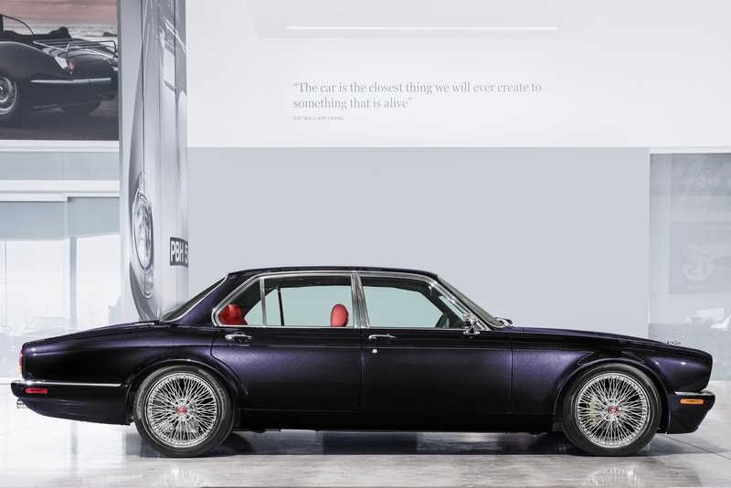 Jaguar XJ Series III Custom Iron Maiden Nicko McBrain Purple cars