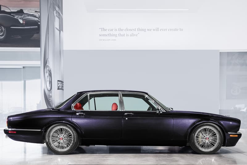 Jaguar XJ Series III Custom Iron Maiden Nicko McBrain Purple cars