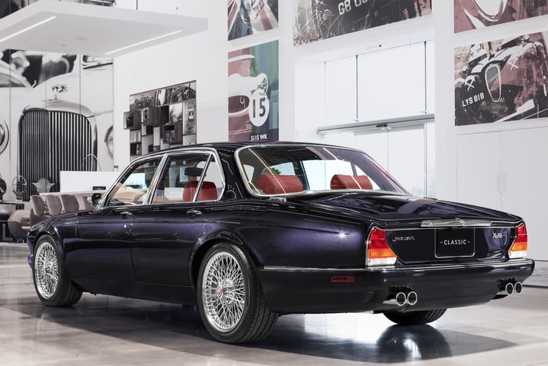 Jaguar XJ Series III Custom Iron Maiden Nicko McBrain Purple cars
