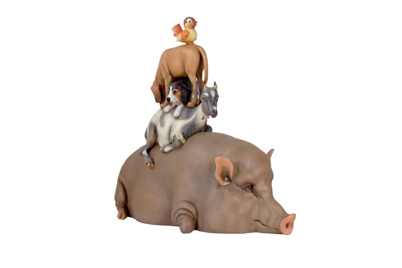 jeff koons david zwirner art basel hong kong art artwork exhibit exhibition show sculpture paintings installations