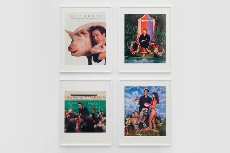 jeff koons david zwirner art basel hong kong art artwork exhibit exhibition show sculpture paintings installations