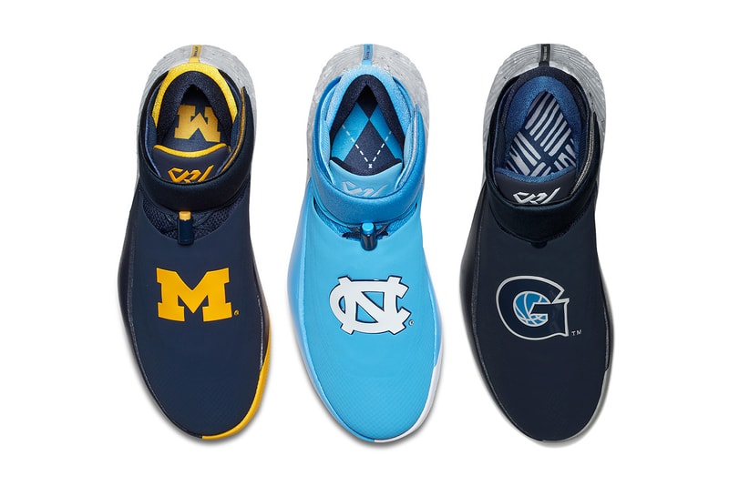 Jordan Why Not Zer01 March Madness pack unc north carolina michigan georgetown 2018 march 9 release date info sneakers shoes footwear russell westbrook
