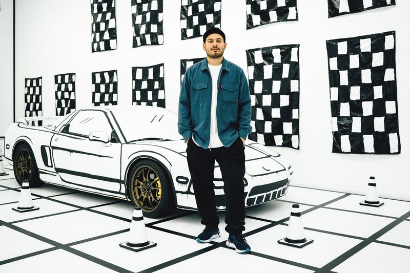 joshua vides reality to idea exhibition seventh letter gallery los angeles california artwork art exhibit acura nsx 1995 cars installations