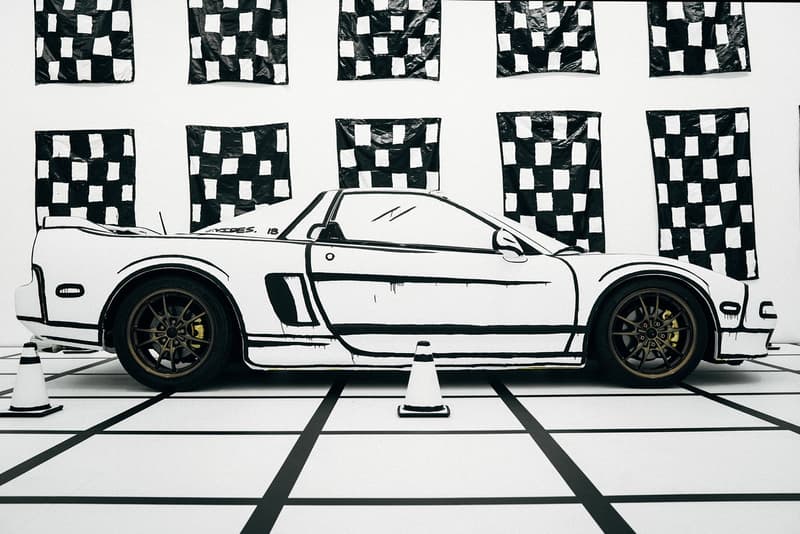 joshua vides reality to idea exhibition seventh letter gallery los angeles california artwork art exhibit acura nsx 1995 cars installations