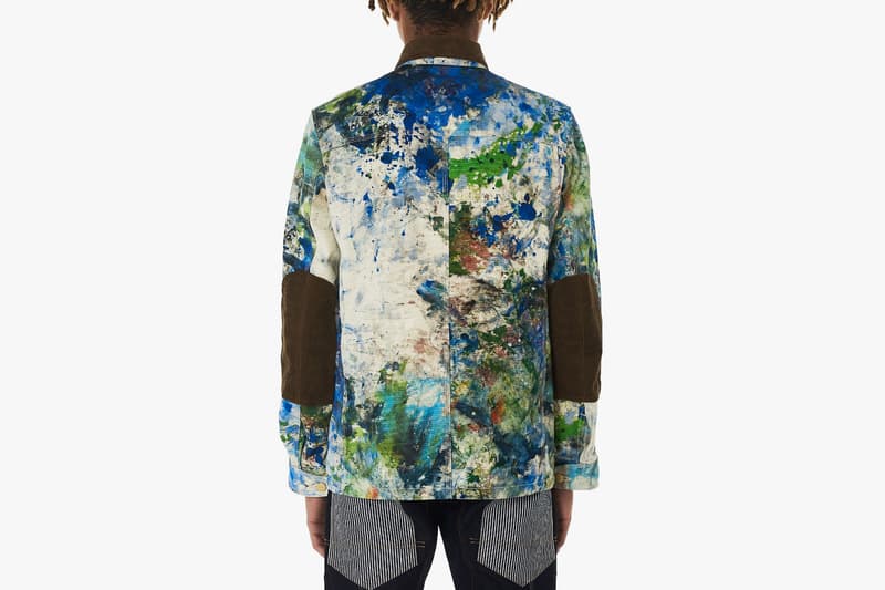 Junya Watanabe Carhartt Spring Summer 2018 hand painted coats release