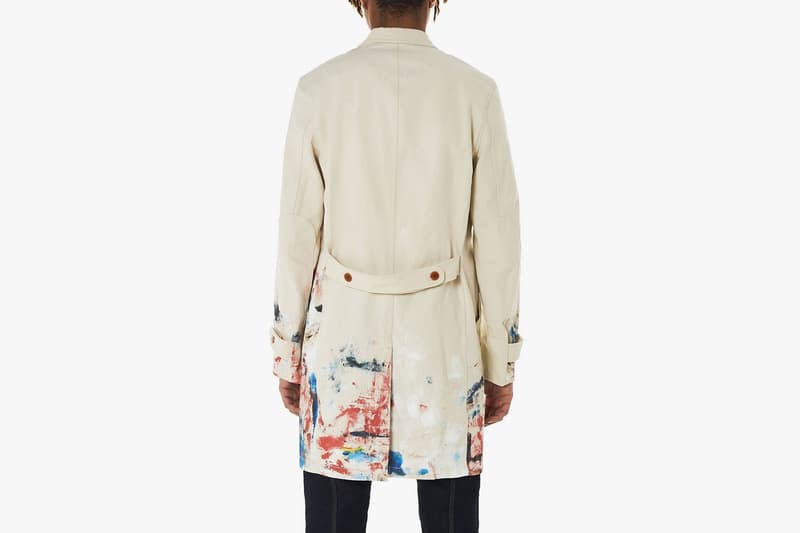Junya Watanabe Carhartt Spring Summer 2018 hand painted coats release