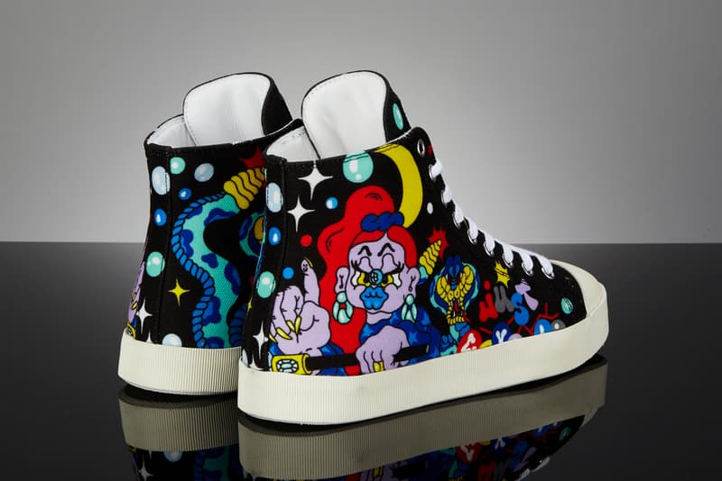 Just Cavalli Street Artist Xena Grafitti Sneakers Competition