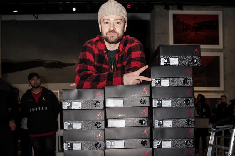 Justin Timberlake Surprise To Jordan Store Visit Hypebeast