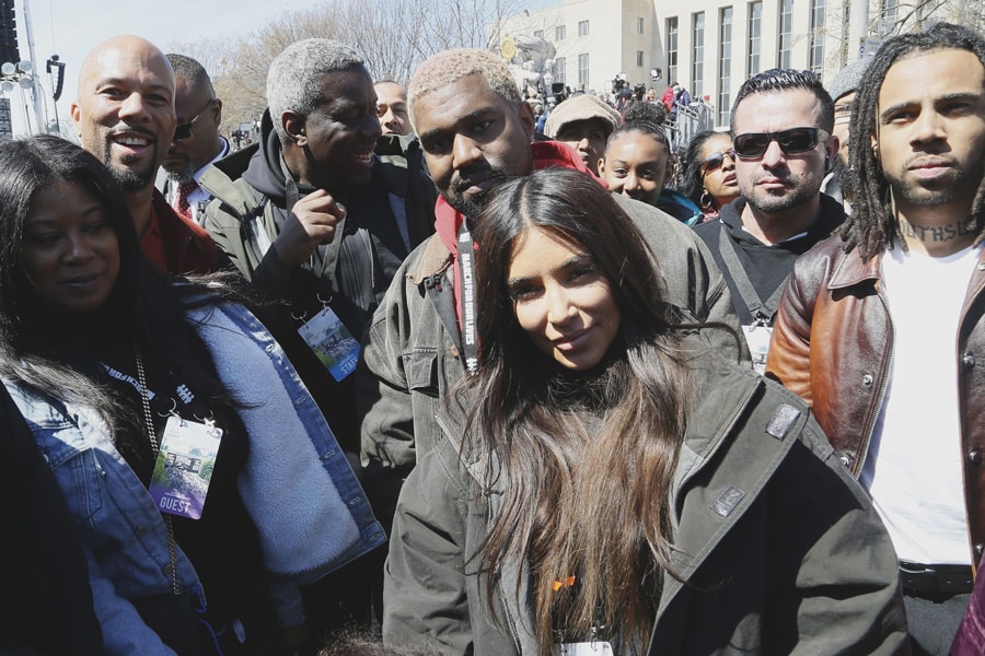 Kim Kardashian, Kanye West along with daughter North attend Virgil