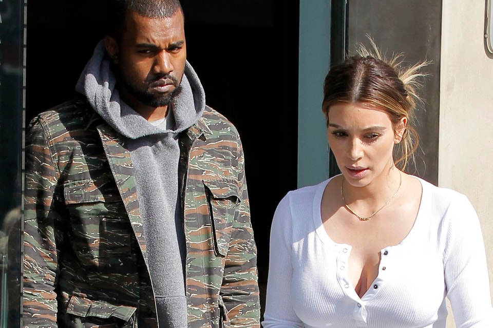 Kanye West Returns in Air Jordan Spizike & Louis Vuitton Camo