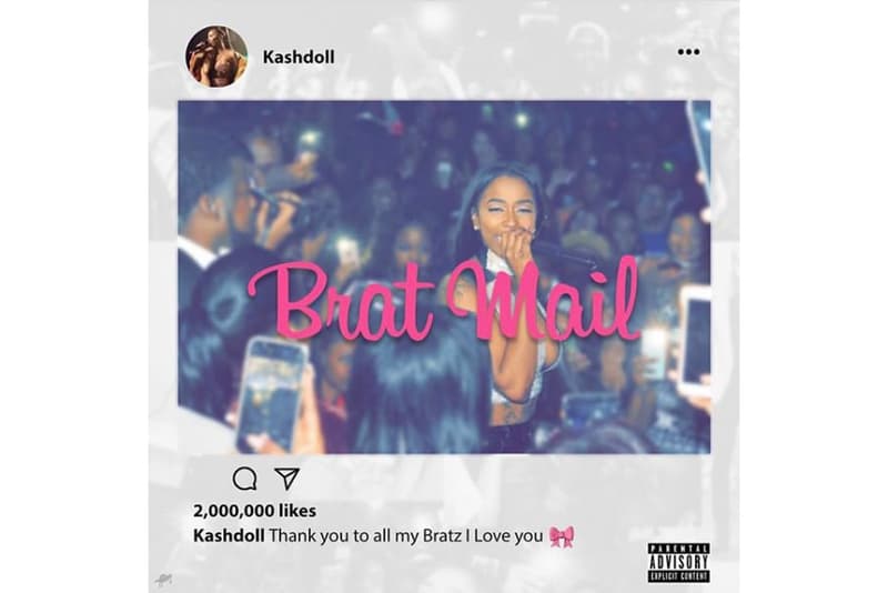 Kash Doll Brat Mail mixtape Scrilla Natasha Mosley Detroit