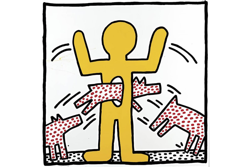 ALBERTINA Museum Keith Haring Exhibit exhibition art paintings artwork