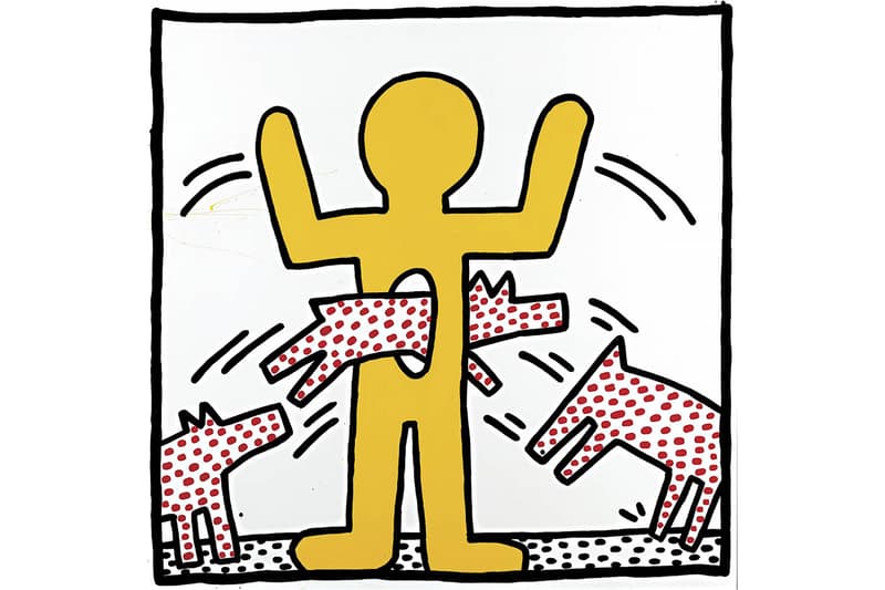 ALBERTINA Museum Keith Haring Exhibit exhibition art paintings artwork