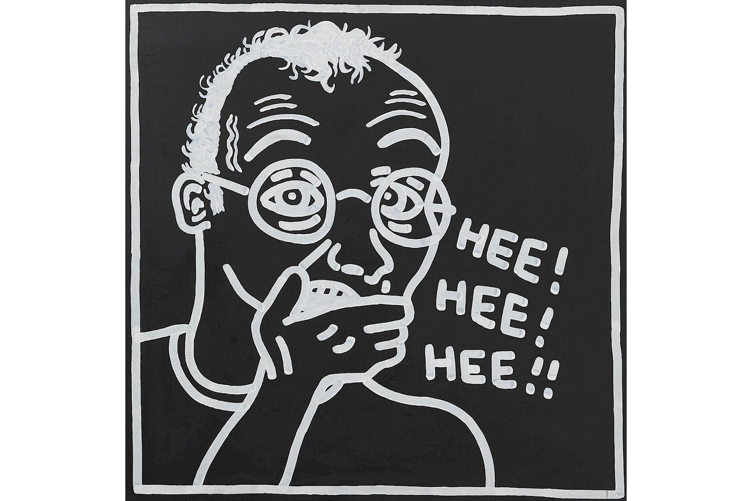 ALBERTINA Museum Keith Haring Exhibit exhibition art paintings artwork