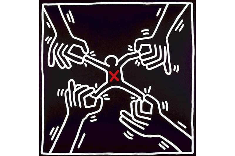 ALBERTINA Museum Keith Haring Exhibit exhibition art paintings artwork