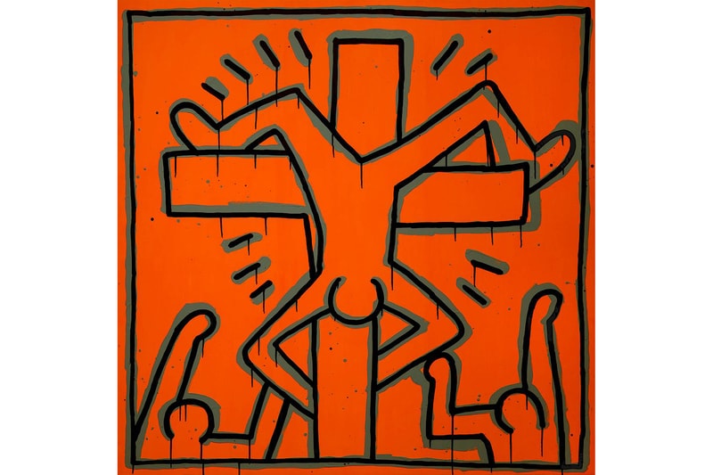 ALBERTINA Museum Keith Haring Exhibit exhibition art paintings artwork