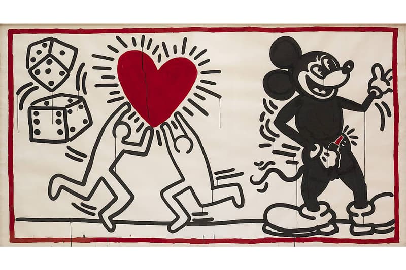 ALBERTINA Museum Keith Haring Exhibit exhibition art paintings artwork
